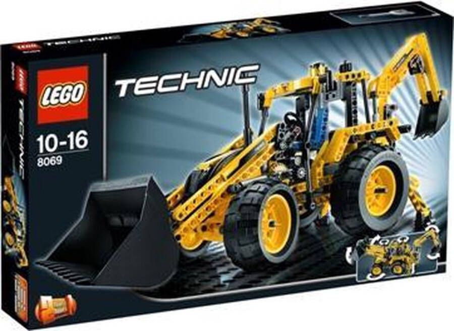 LEGO Technic Graafmachine met Laadbak 8069