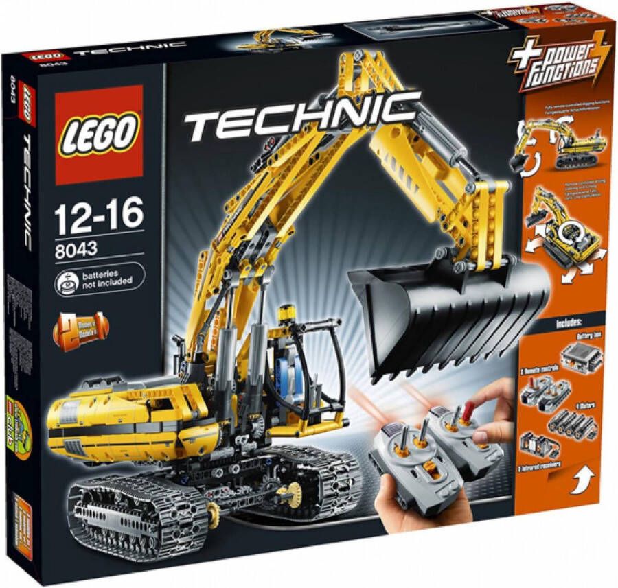 LEGO Technic Graafmachine met Motor 8043