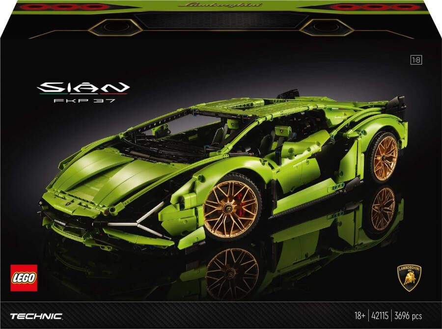LEGO Technic 42115 Lamborghini SiÃ¡n FKP 37
