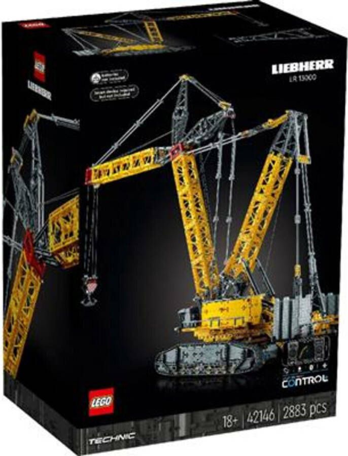 LEGO Technic Liebherr Rupsbandkraan LR 13000 42146