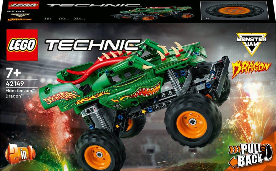 LEGO ï¿ Technic 42149 monster jam dragon