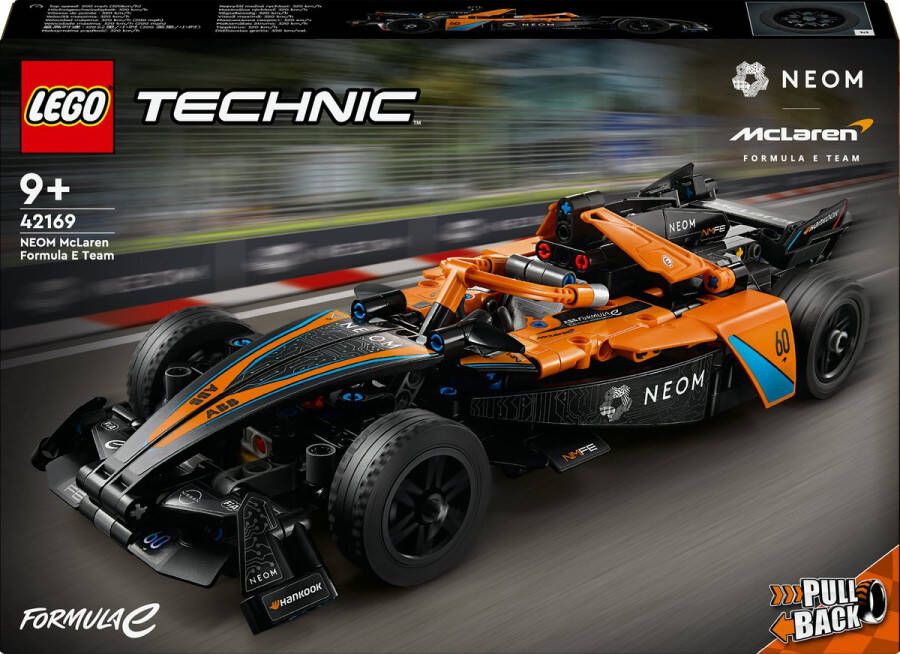 LEGO Technic NEOM McLaren Formula E racewagen 42169