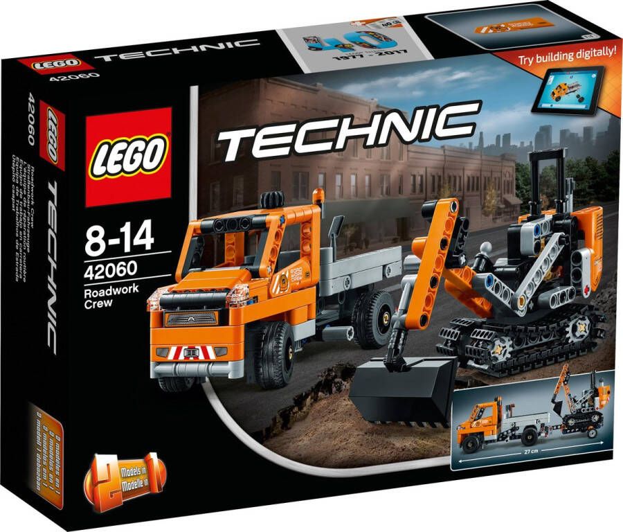 LEGO Technic Wegenbouwploeg 42060