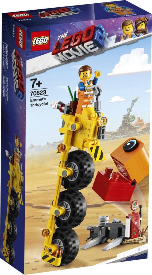 LEGO The Movie 2 Emmets Driewieler! 70823