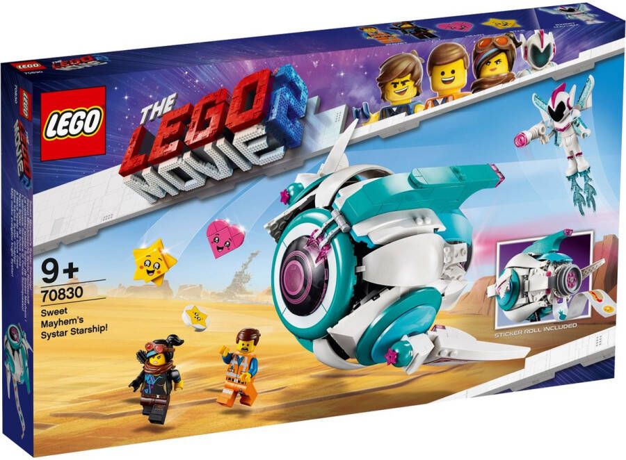 LEGO The Movie 2 70830 lieve chaos&apos; Systar ruimteschip