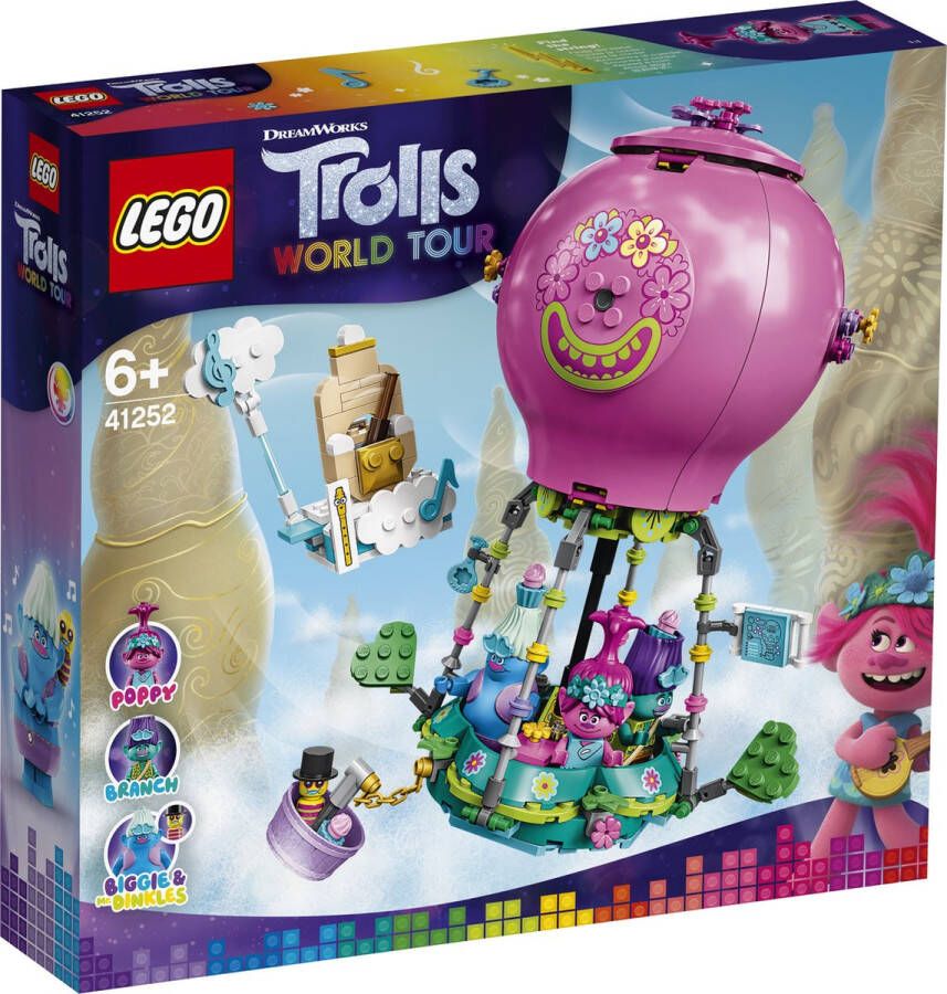 LEGO Trolls Poppy&apos;s luchtballonavontuur 41252