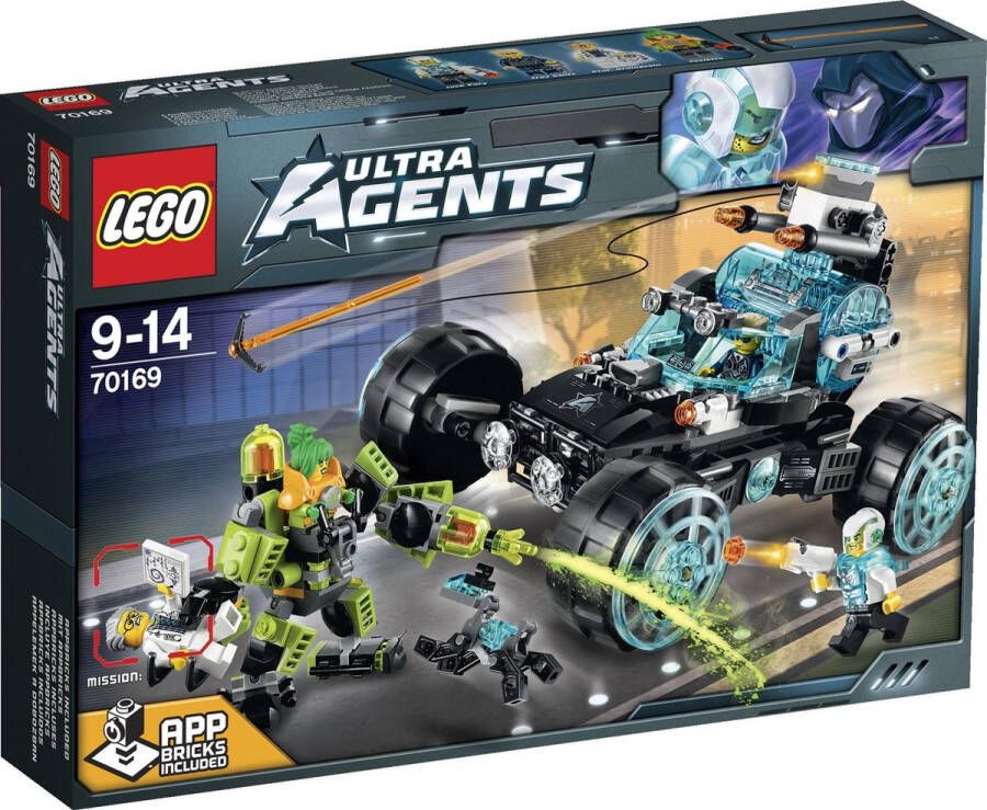 LEGO Ultra Agents Agent Stealth Patrouille 70169