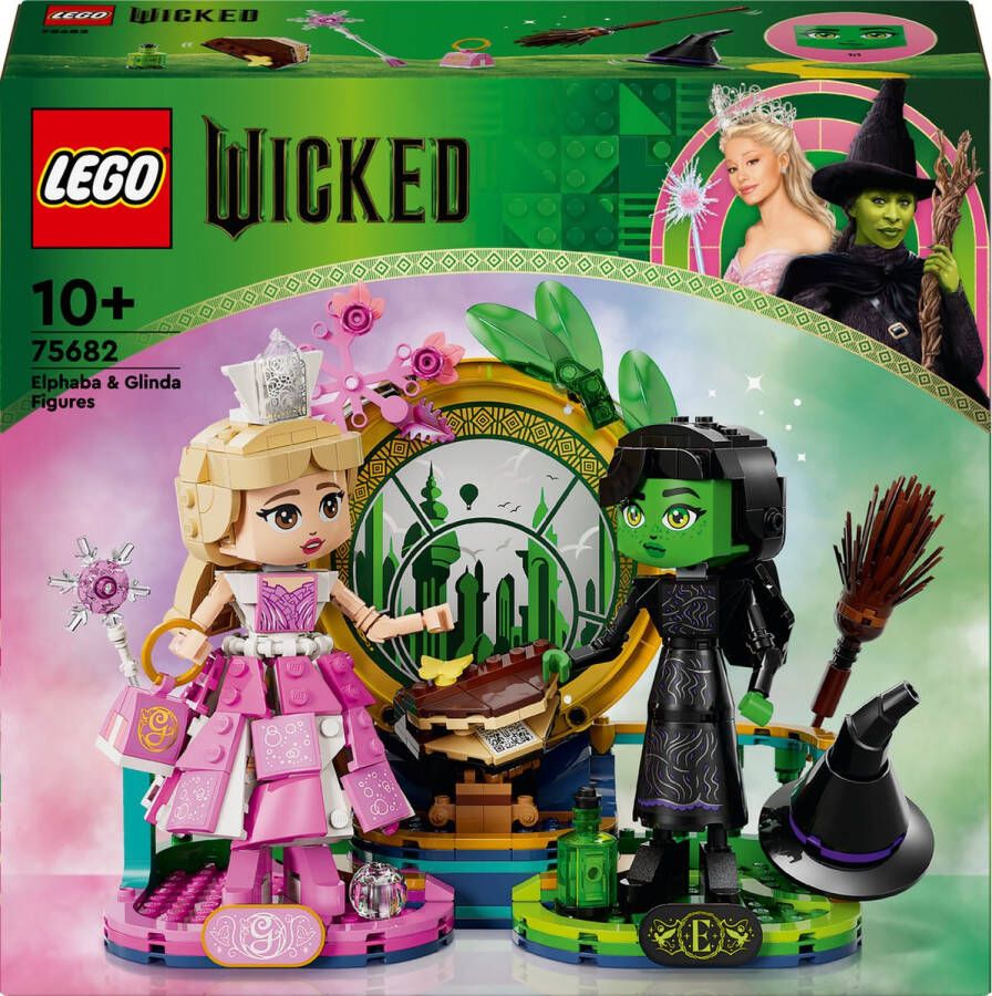 LEGO Wicked Elphaba en Glinda figuren 75682