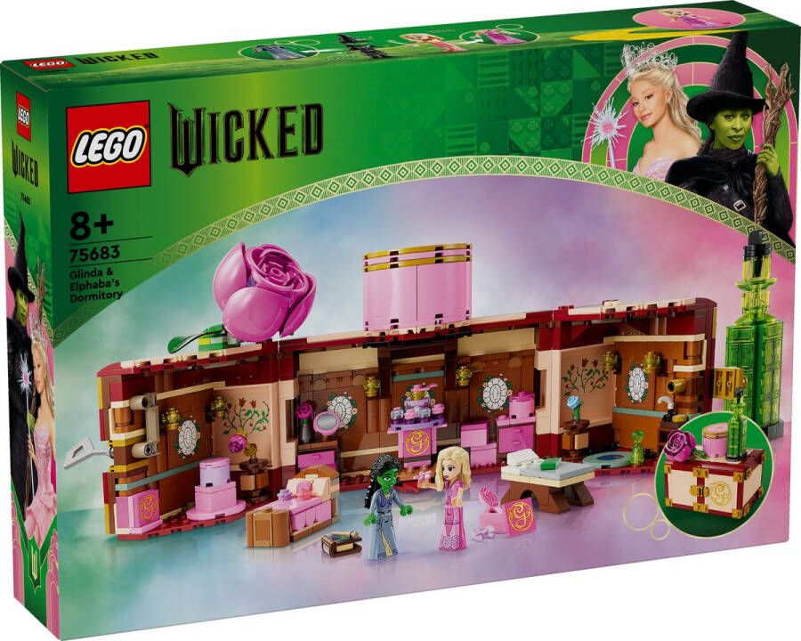 LEGO Wicked Glinda en Elphaba's slaapzaal speelgoed 75683