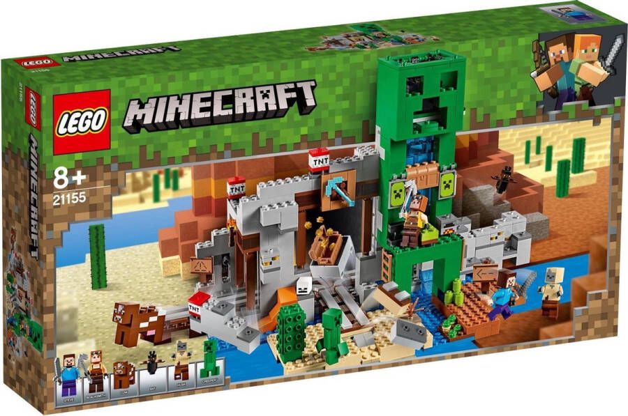 LEGOA(r) LEGO Minecraft De Creeper Mijn 21155
