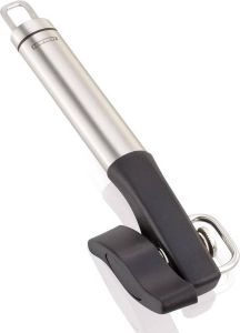 Leifheit Blikopener Safety Pro zilver 03094