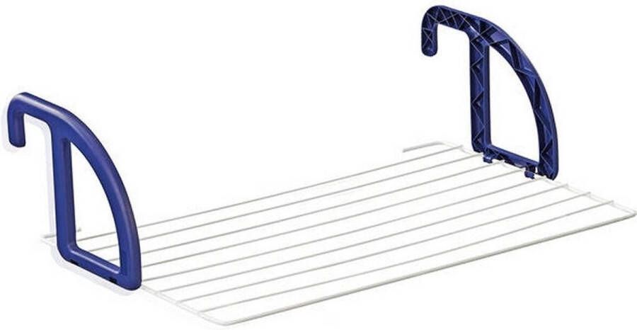 Leifheit hangdroogrek Classic 70 drooglengte 7 m drooglengte wit blauw
