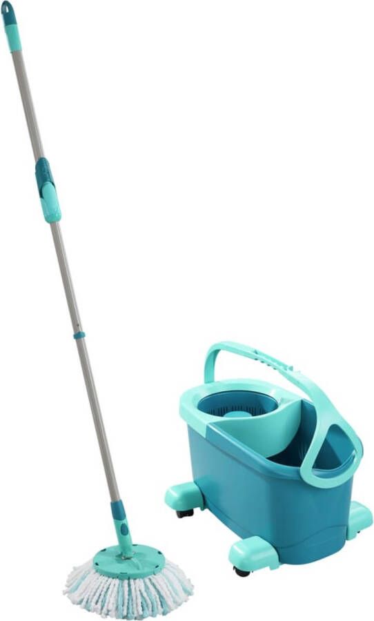 Leifheit Vloerwisserset Set CLEAN TWIST Disc Mop Ergo Mobile inclusief trolley en emmer - Foto 2