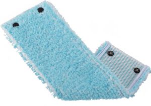 Leifheit Clean Twist M Combi Clean M vloerwisser vervangingsdoek met drukknoppen Super Soft – 33 cm