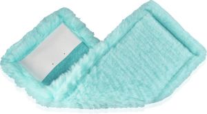 Leifheit Dweilovertrek CLEAN TWIST M Ergo static pl. ideaal voor de droge reiniging van alle gladde vloeren en voor parket en laminaat wisserbreedte 33 cm (1 stuk)