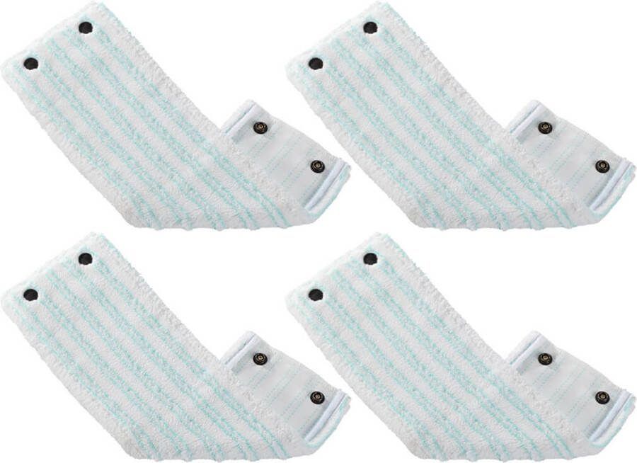 Leifheit Clean Twist XL Combi Clean XL vloerwisser vervangingsdoek met drukknoppen – Micro Duo – 42 cm set van 3