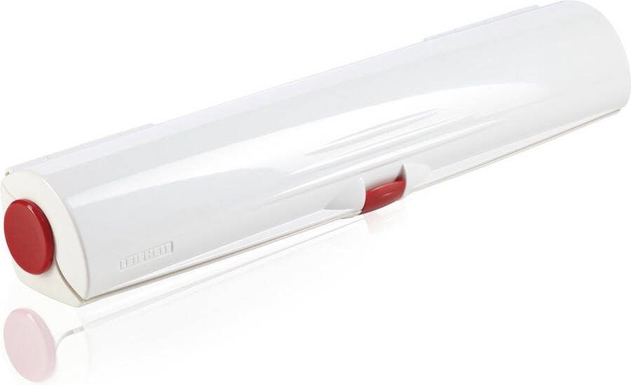 Leifheit Comfortline foliesnijder vershoudfoliehouder perfect cut foliemaat 29 5 33 cm wit