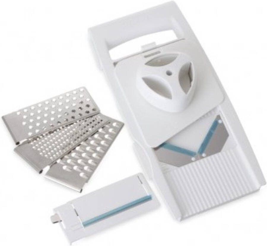 Leifheit comfortline multifunctionele rasp 4+1 wit