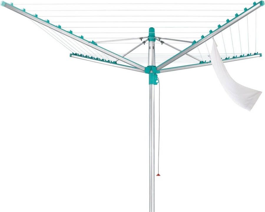 Leifheit droogmolen Linomatic 500 easy incl. bodemhuls 50 m drooglengte 5 wasmachineladingen