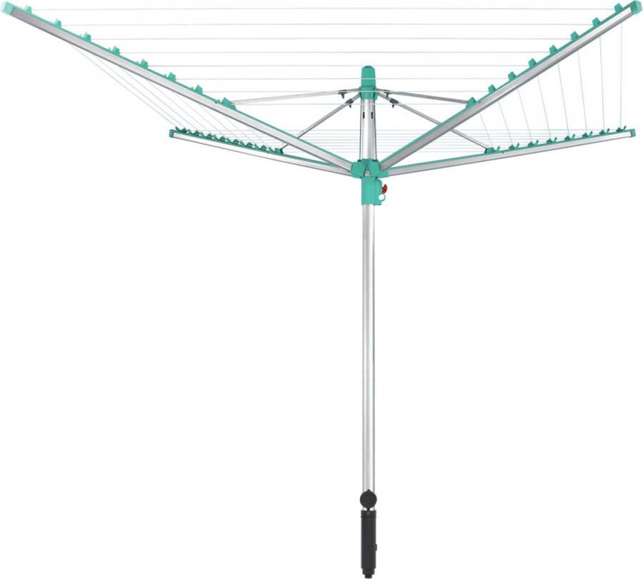 Leifheit droogmolen Linomatic 500 easy incl. bodemhuls 50 m drooglengte 5 wasmachineladingen