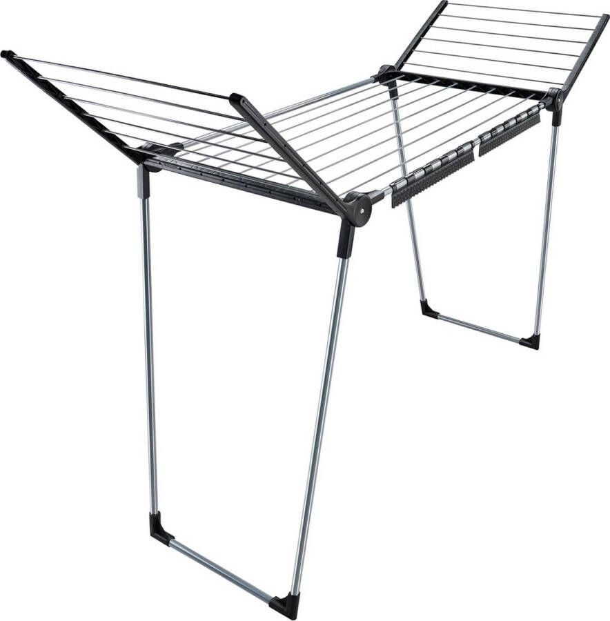 Leifheit Droogrek Pegasus 150 Solid Black | Was-&Droogrekken | 4006501816900