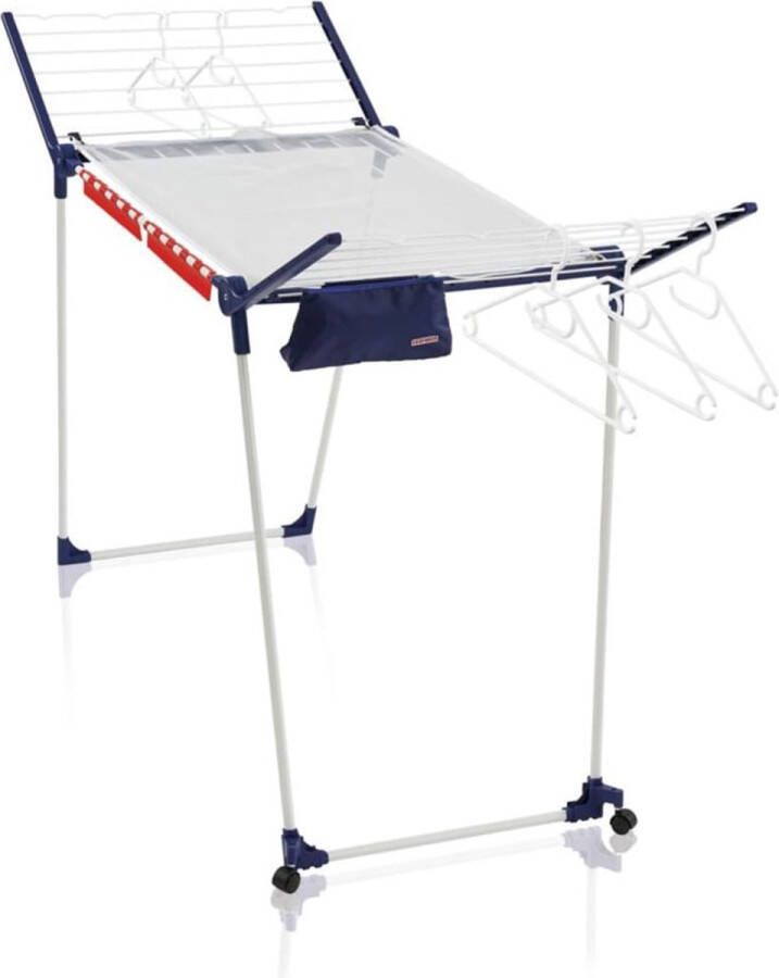 Leifheit Droogrek Pegasus 200 Solid Deluxe Mobile – met wieltjes 20 m drooglengte