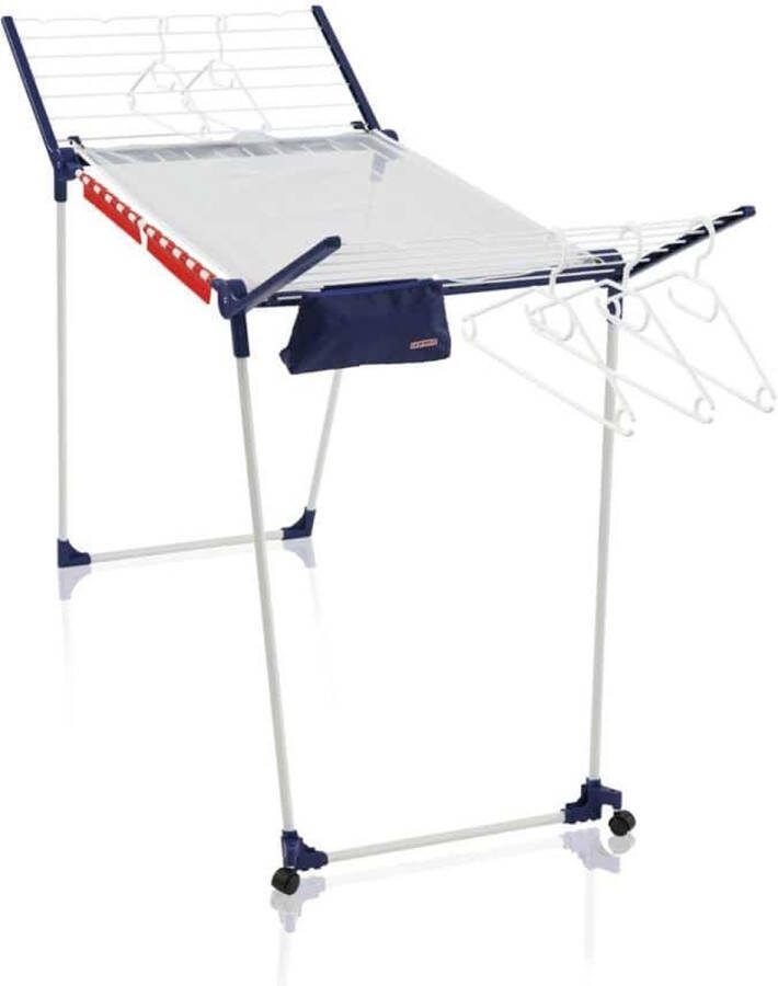 Leifheit droogrek Pegasus 200 Solid Deluxe Mobile met wieltjes 20 m drooglengte