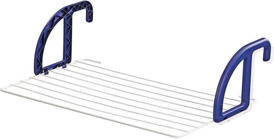 Leifheit hangdroogrek Classic 70 drooglengte 7 m drooglengte wit blauw