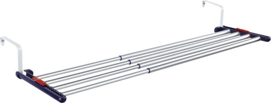 Leifheit hangend droogrek Quartett 42 uitschuifbaar aluminium 4 2 m drooglengte