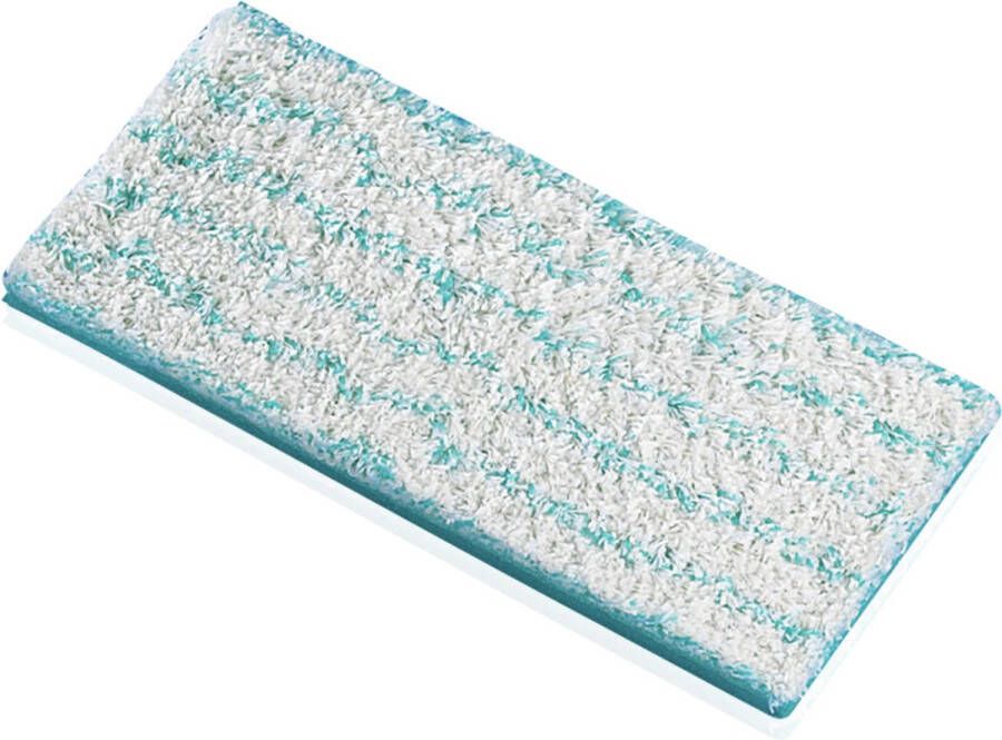 Leifheit Picobello S dweildoek Cotton Plus voor stenen vloeren 27 cm wisbreedte turquoise wit