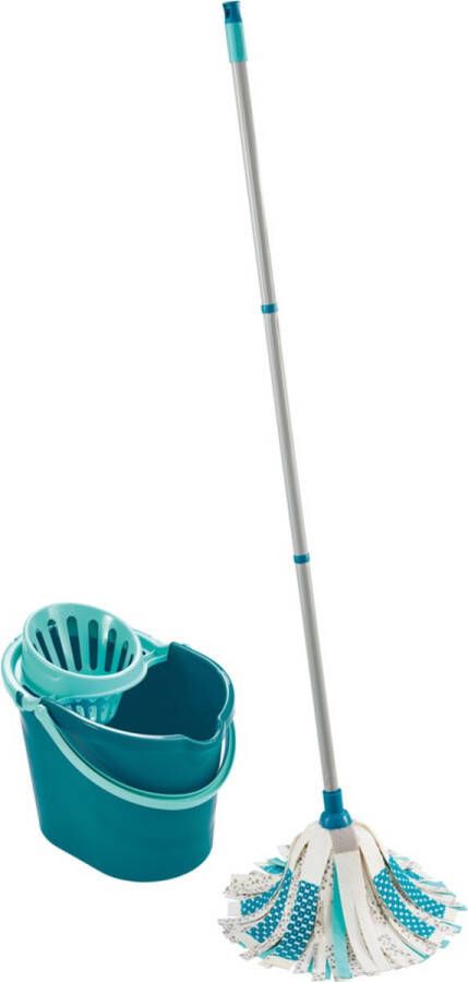 Leifheit Power mop 3-in-1 compleet set mop emmer met pers