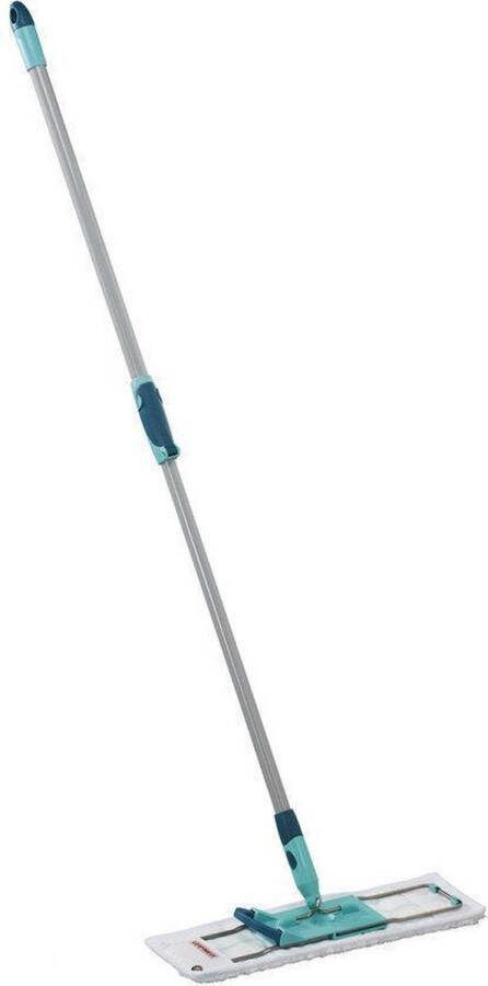 Leifheit Profi vloerwisser XL Micro Duo telescoopsteel 80-140 cm 42 cm wisbreedte 360° draaibare scharnier Click System