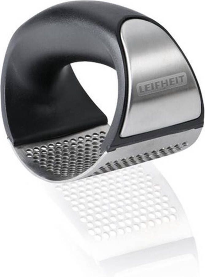 Leifheit ProLine knoflookpers Knobi King RVS zwart
