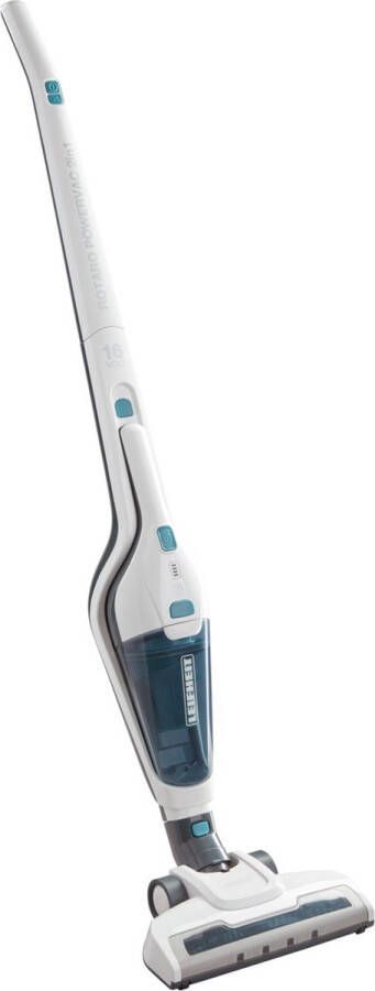 Leifheit Rotaro Powervac 2in1 steelstofzuiger met kruimelzuiger 16V