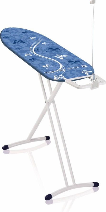 Leifheit strijkplank Air board M Solid 120 x 38 cm strijkvlak blauw