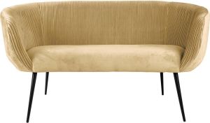 Leitmotiv Bank Majestic Latte Bruin 142x72x77 5cm