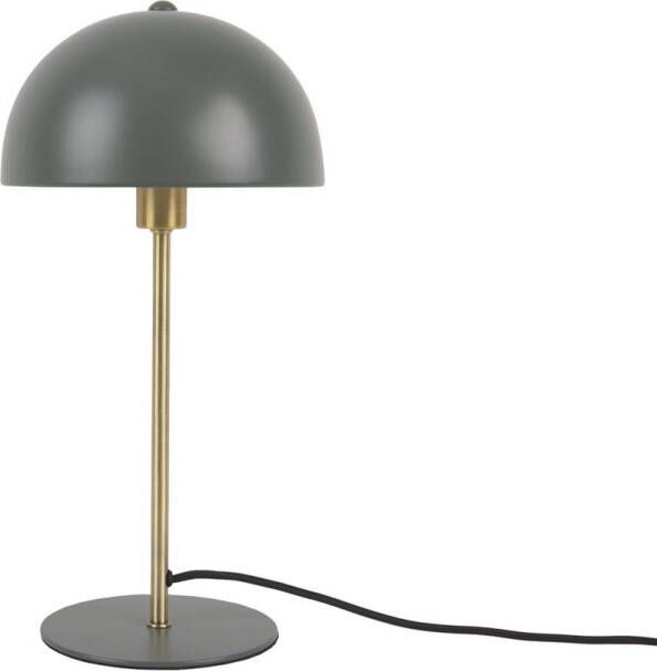 Leitmotiv tafellamp Bonnet 20 x 39 cm staal groen goud