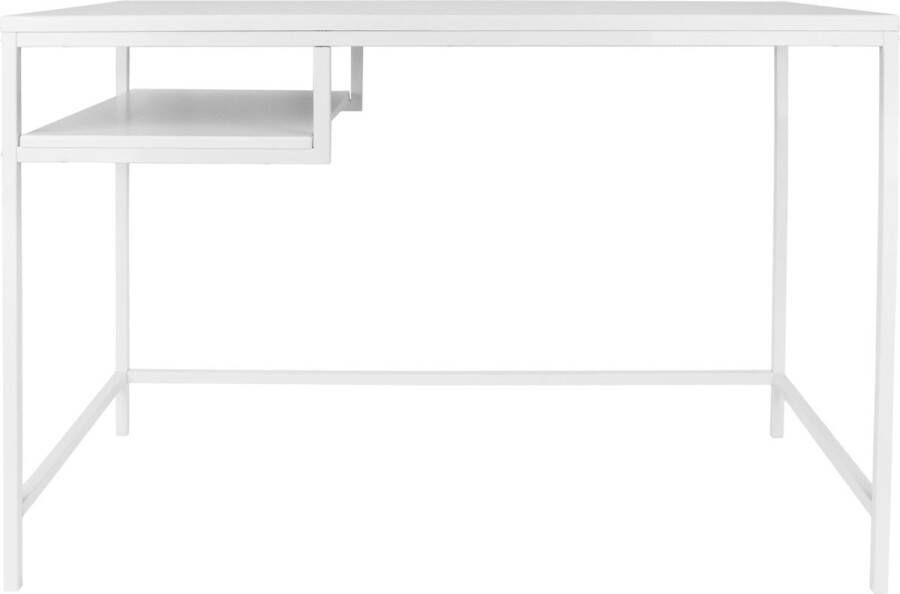 Leitmotiv Fushion Bureau Staal 114x58 5x76cm Wit