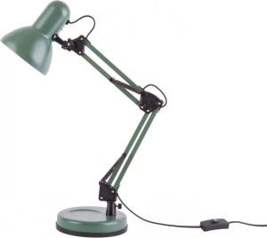 Leitmotiv Hobby Bureaulamp Staal Ø12 5 x 55 cm Groen