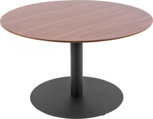 Leitmotiv Koffietafel Dot 35 X 60 Cm Staal Donkerbruin zwart