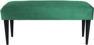Leitmotiv Luxurious Bank Velvet 80x40x45cm Groen