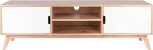 Leitmotiv Snap TV Kast Paulownia Hout 150x35x45cm Bruin