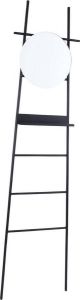 Leitmotiv Wandladder Glint Spiegel 180 X 46 Cm Staal Zwart