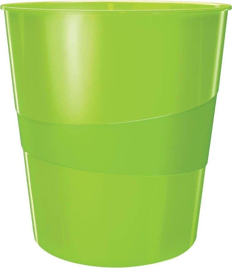 Leitz WOW Papiermand 15 liter Groen