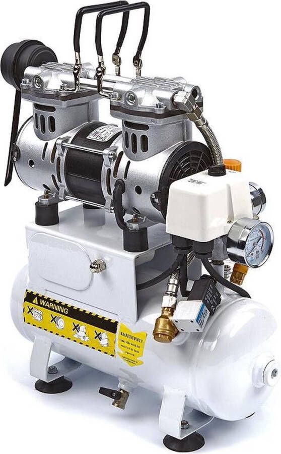 Lemato 6 Liter Professionele Low Noise Compressor
