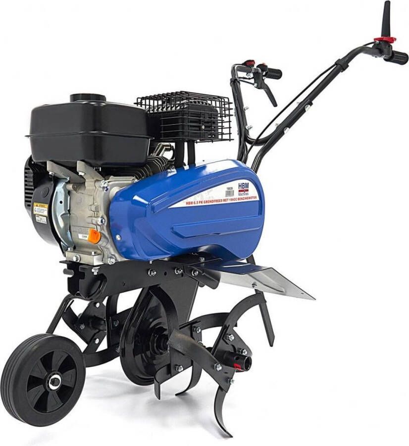 Lemato 6.5 PK Grondfrees Ploeg met 196cc Benzine Motor