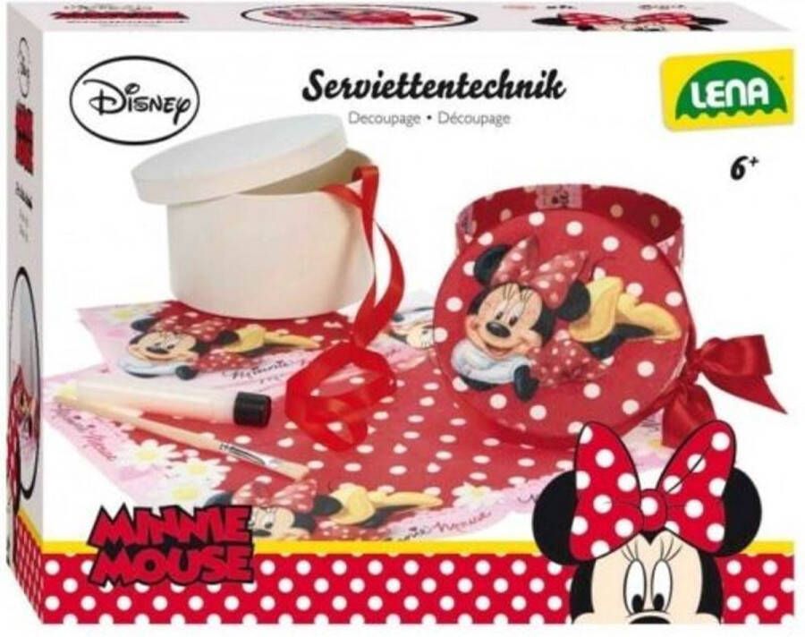 Lena Disney Minnie Mouse Decoreer opbergdoos met strik- -42582