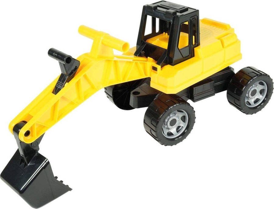 Lena Graafmachine Giga Trucks Junior 70 Cm Zwart geel