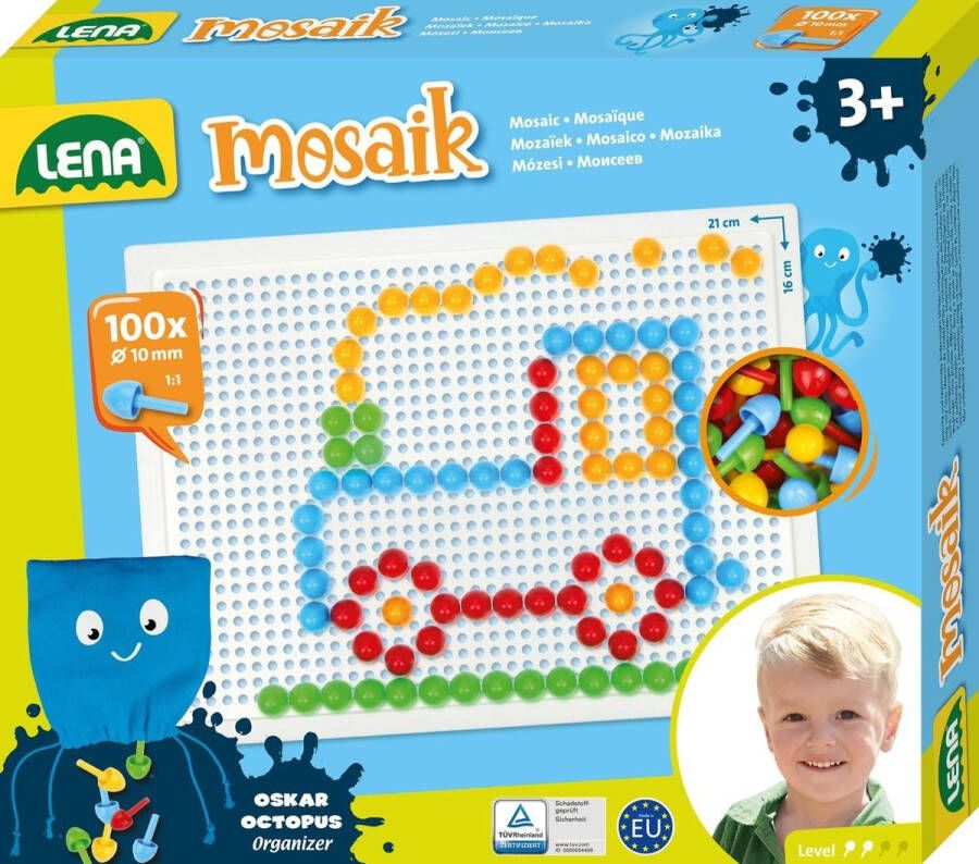 Lena Mozaïek Set Color 100pcs 10mm