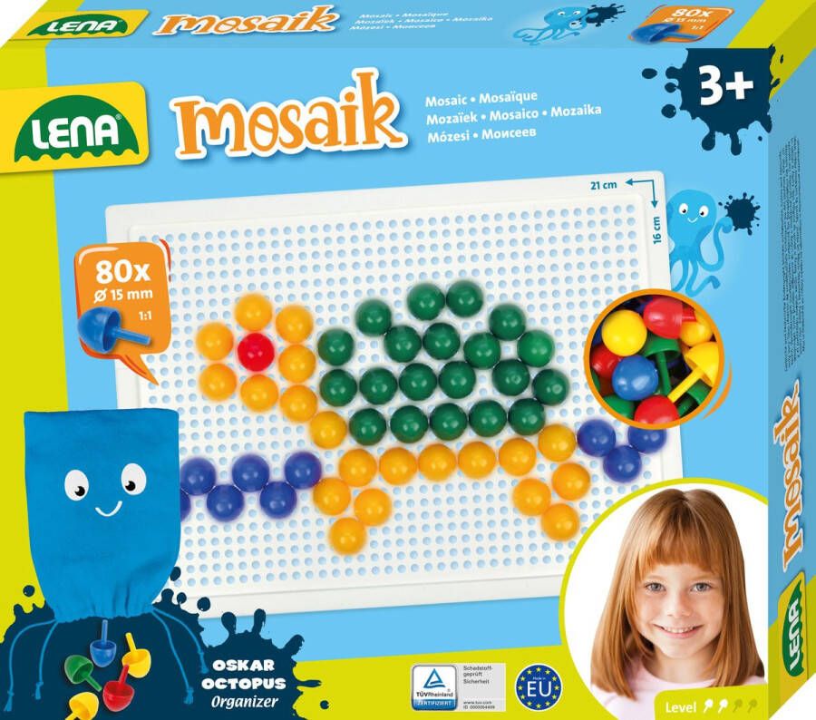 Lena Mozaïek Set Color 80pcs 15mm